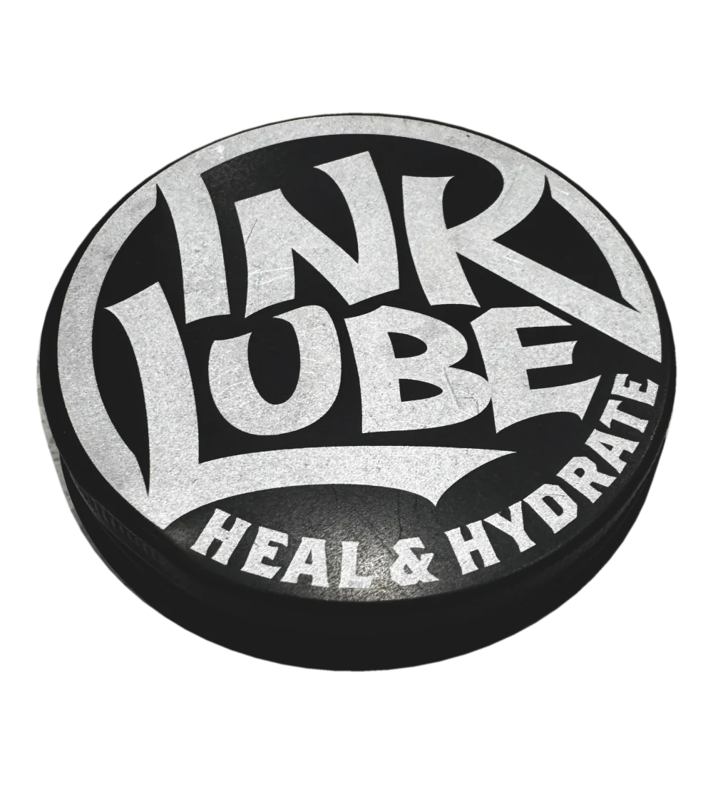 InkLube tattoo aftercare cream tin